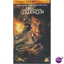 JAMES BOND 007 THE MAN WITH THE GOLDEN GUN VHS VIDEO