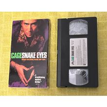 Snake Eyes VHS 1998 Paramount Nicolas Cage Gary Sinise, John Heard Thriller VG R