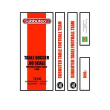 Table Football Subbuteo Label ref 056