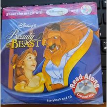 Beauty & The Beast Audiobook & CD Promo Mcdonalds Including Book Disney New