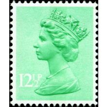 Great Britain 1982 12&frac12;p Light Emerald 1CB Unmounted Mint NHM SG X898 stamp