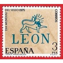 Espa&ntilde;a. 1975. Mi # 2153. Dia Mundial del Sello