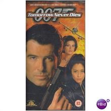 JAMES BOND 007 TOMORROW NEVER DIES VHS VIDEO CASSETTE