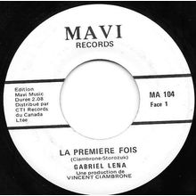 Gabriel Lena - Mavi Records # MA 104 - 7 pouces, 45 Tour