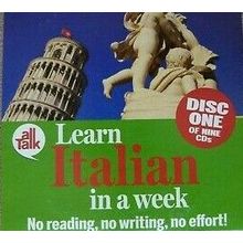 Learn Italian In A Week Audio Book CD Promo The Mail On Sunday Disc 1 Of 9