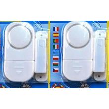 Pair of Magnetic Door / Window Alarms for Household Security