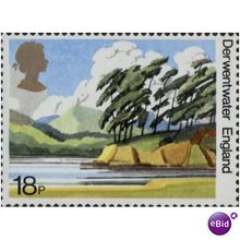 Great Britain 1981 National Trust 18p Derwentwater Unmounted Mint 2 SG 1156