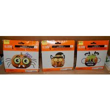 Halloween Craft Pumpkin Decorating Kits 3 Each Spider Cat & Witch Brew Foam 169S