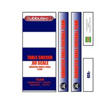 Table Football Subbuteo Label ref 024