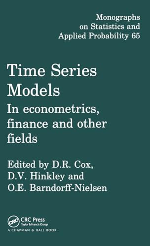 Stock image for Time Series Models: In econometrics, finance and other fields for sale by Revaluation Books