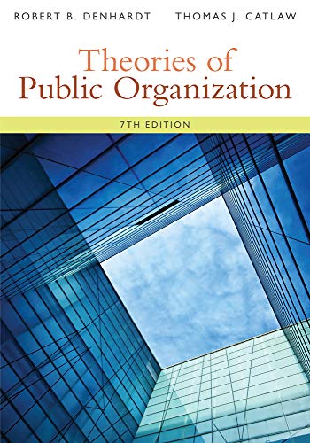 Stock image for Theories of Public Organization for sale by BooksRun