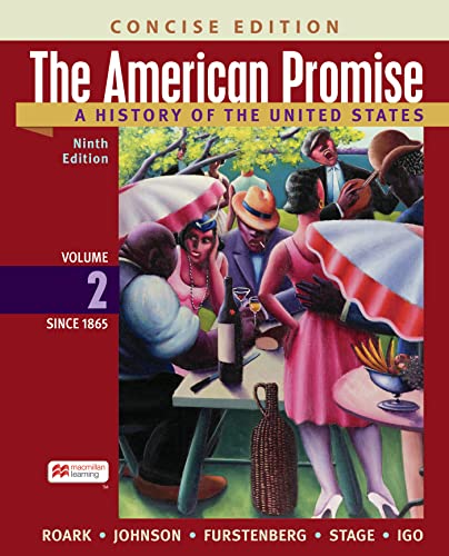 Stock image for The American Promise: A Concise History, Volume 2 for sale by BooksRun