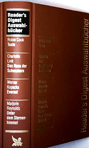 Beispielbild für Toxin / Das Haus der Schwestern / Everest / Unter dem Sternenhimmel (Readers Digest Auswahlbücher) zum Verkauf von medimops