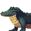 Alligator Mississipiensis - Animal Atlas 2024 icon/pixelart