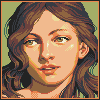 Brunette/pixelart