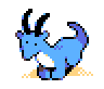 Blue icon/pixelart