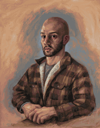 Self Portrait at 34/pixelart