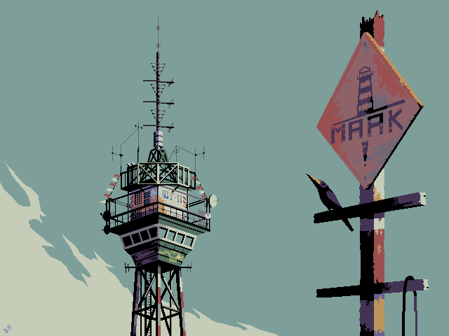 Sky Route/pixelart