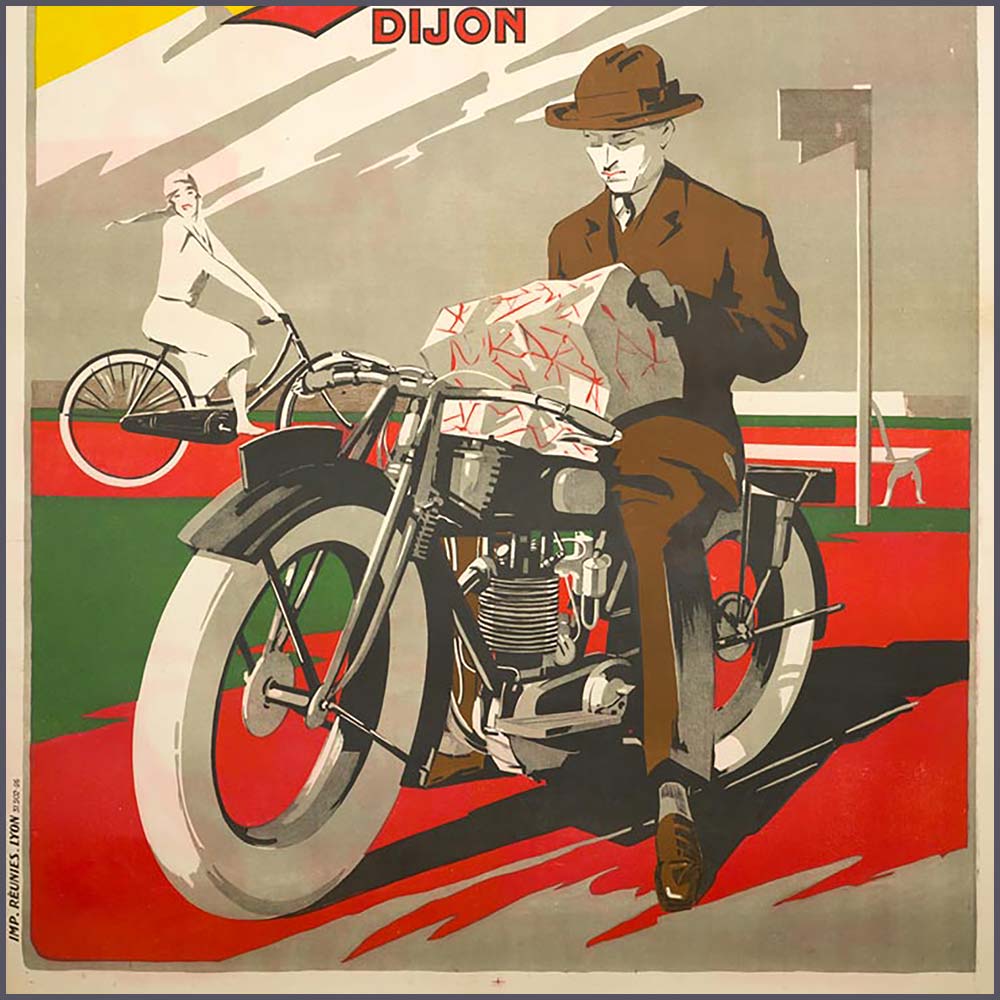 Bicycle & Motorcycle Posters