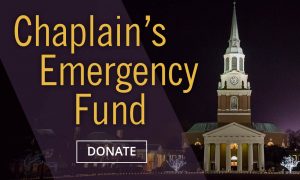 Chaplain's Emergency Fund