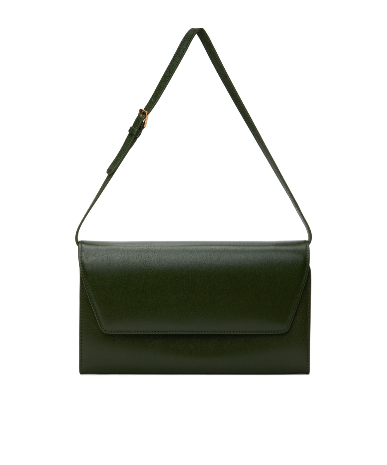 The Row Logo Shoulder Bag In Black