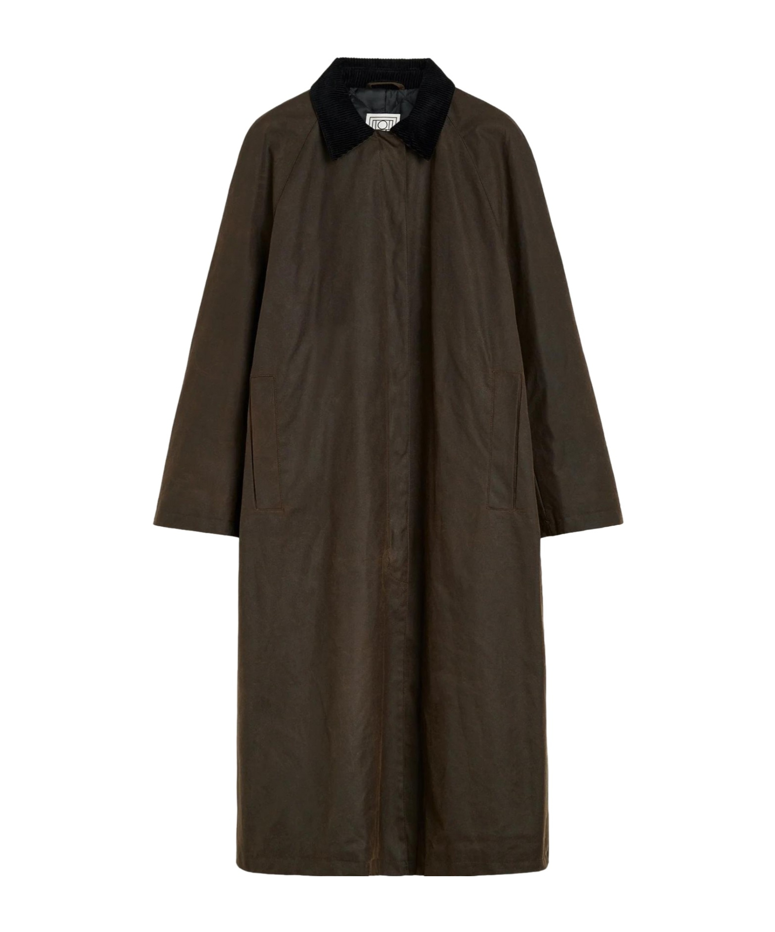 Totême Long-sleeved Coat In Brown