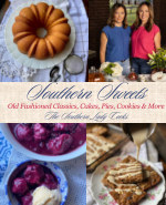 Southern Sweets Cookbook - Hardback book cover