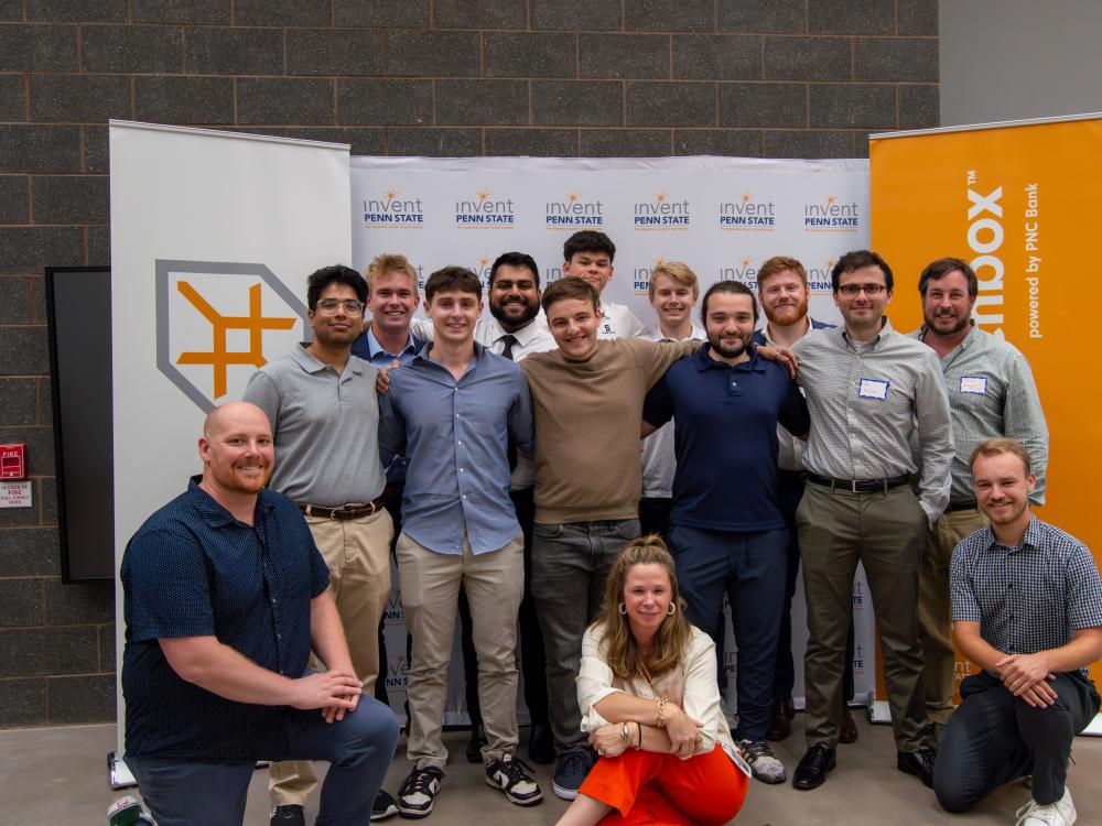 group photo of summer founder program teams with happy valley launchbox staff