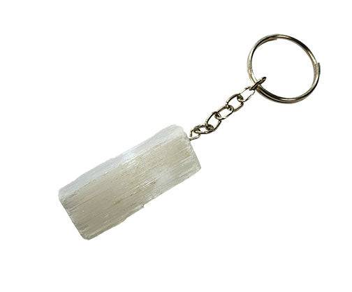 Selenite Key Chains