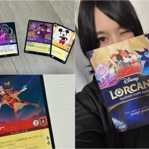 コレクションしたくなるデザインの素晴らしさ！ ”ディズニー・ロルカナTCG”開封式：夢と魔法に魅せられたミキ’s TODAY Vol.47