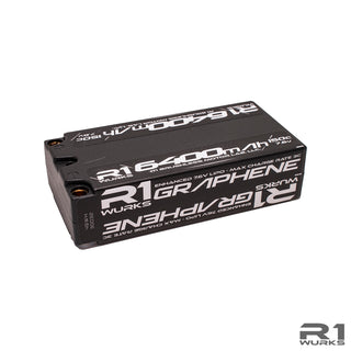 6400mah 150c 7.6v Shorty Pack Lipo Battery - R1 Brushless Motor Lab, LLC.