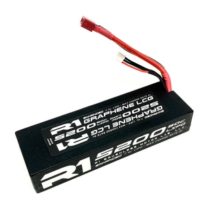 R1 Mudboss 5,200mah 50c 7.4V 2s LIPO Graphene Battery 030026