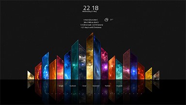 Titillium for rainmeter