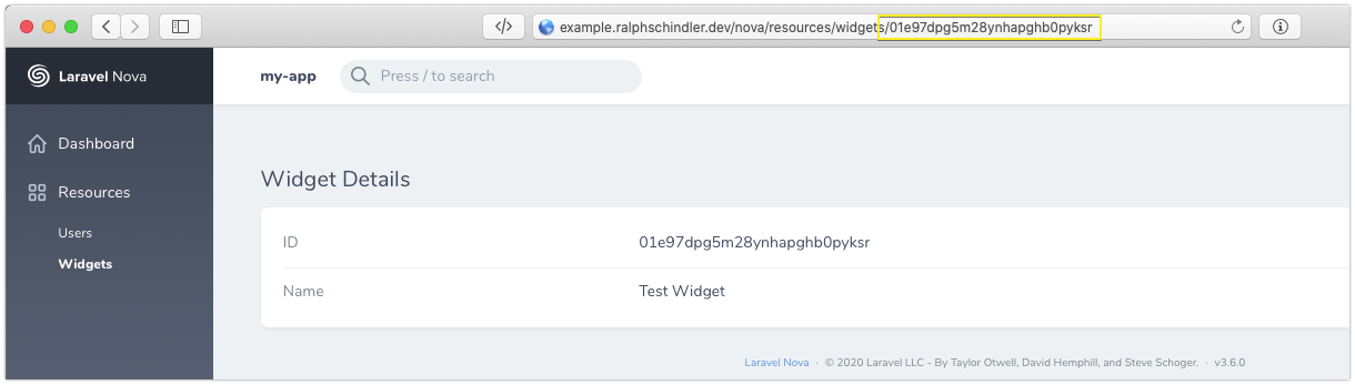 Laravel + Nova With ULID Primary Keys cover image