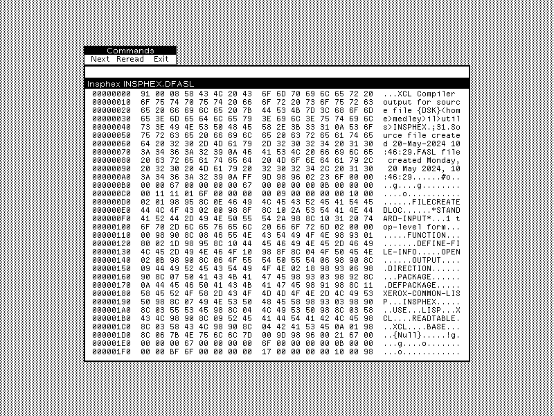 Insphex output window