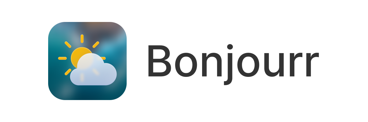 Bonjourr's website