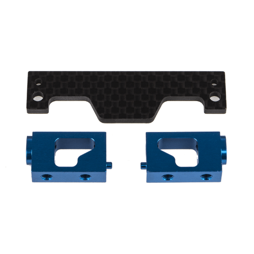 Factory Team RC10B6.3 Servo Mount Set, Chassis Mount