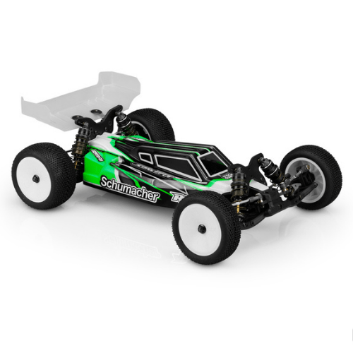 JConcepts S2 - Schumacher Cougar LD2 Body Shell With Carpet/Turf Wing