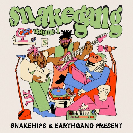 Snakehips×EarthGang、コラボEPリリース