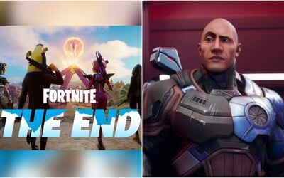 Fortnite opět skončil, vývojáři vypnuli servery. Na rozlučkový live event přišel i The Rock