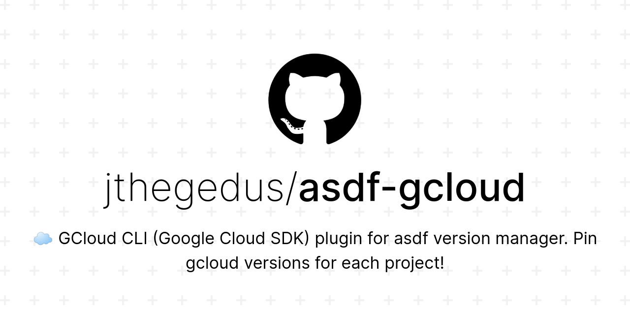 asdf-gcloud