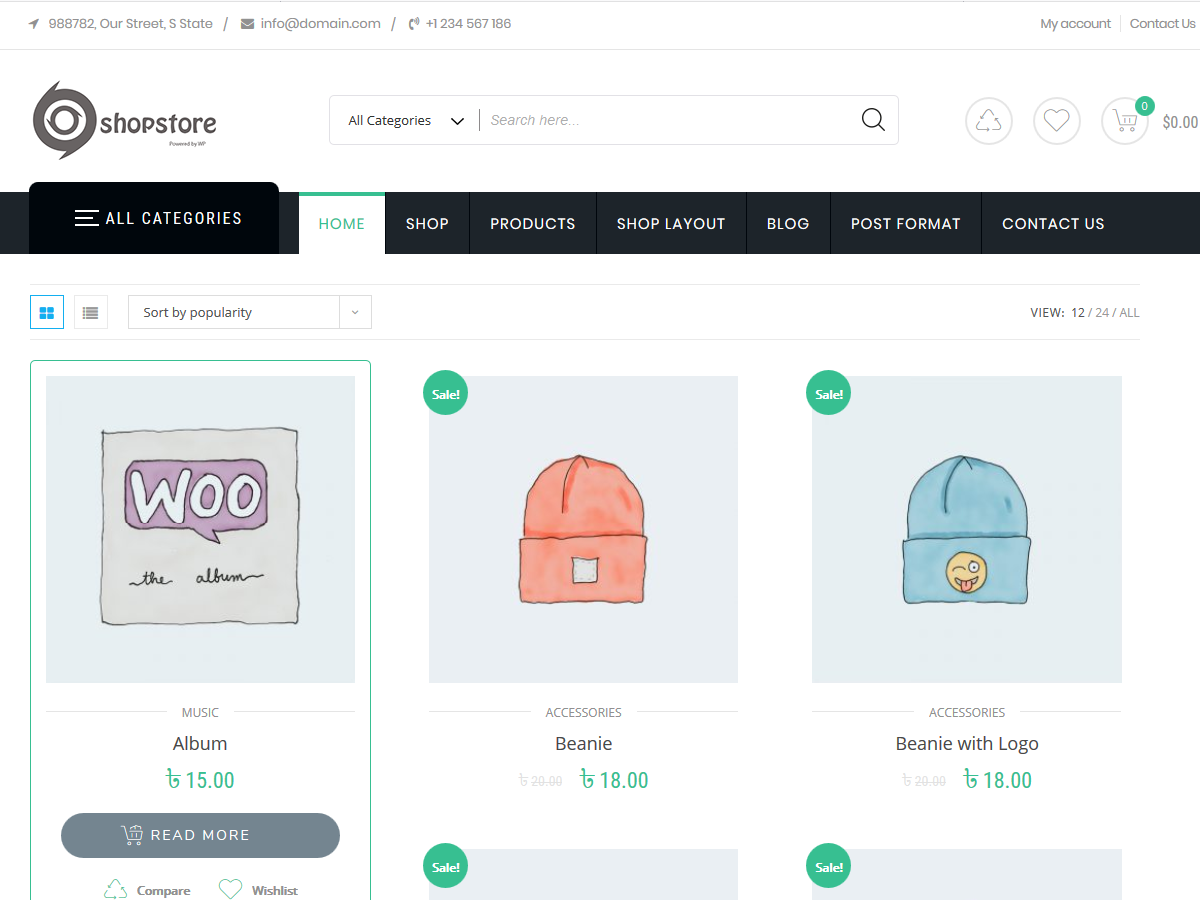 shopstore-free-woocomerce-theme