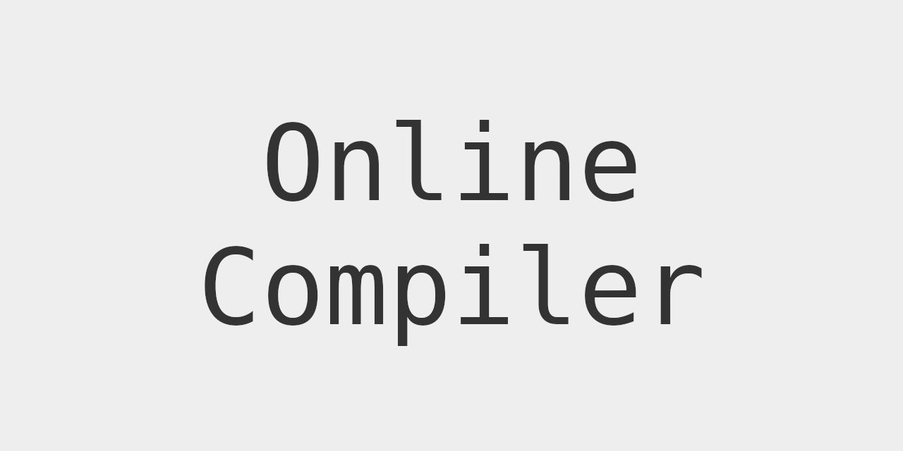 online-compiler