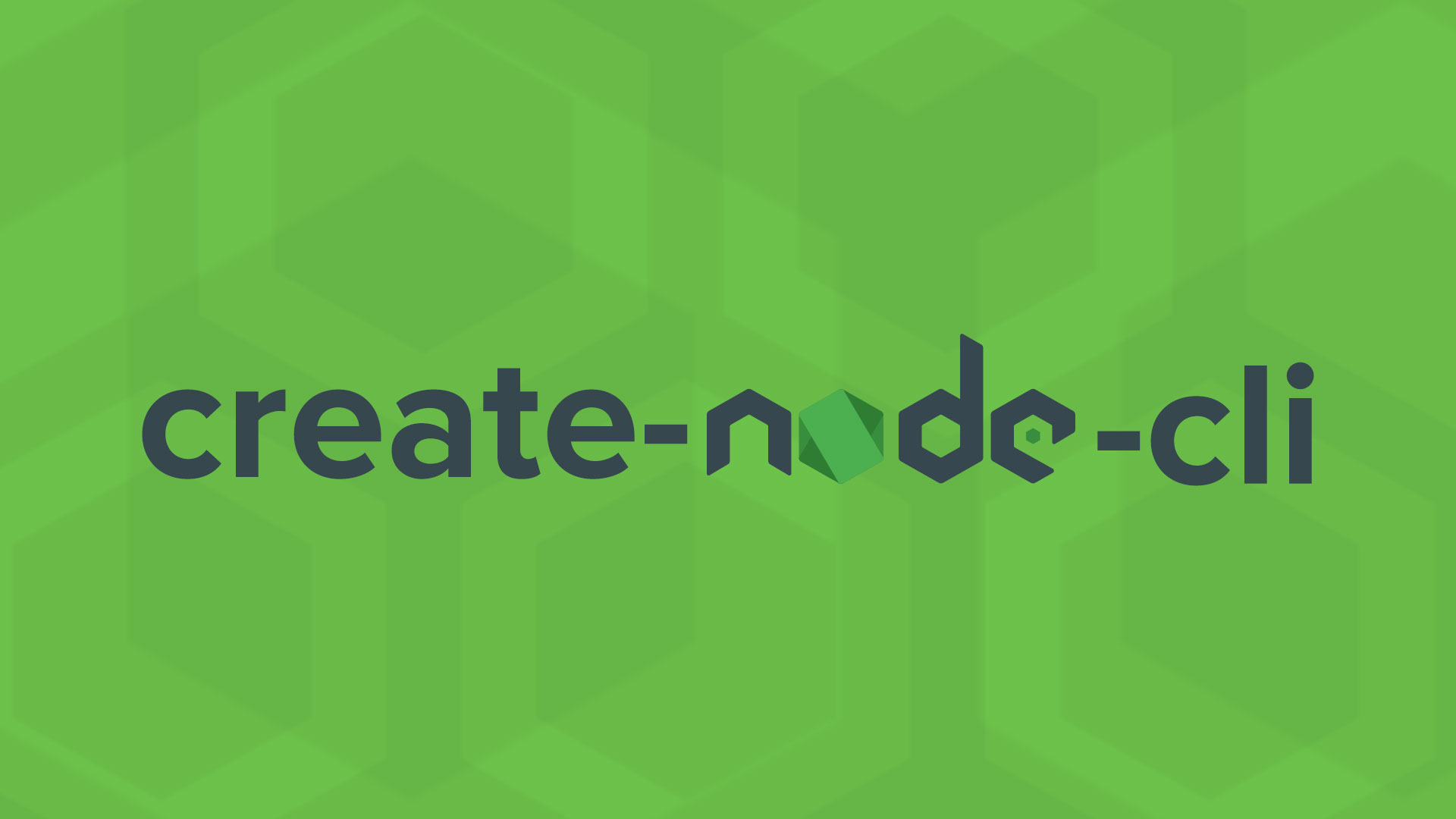 create-node-cli