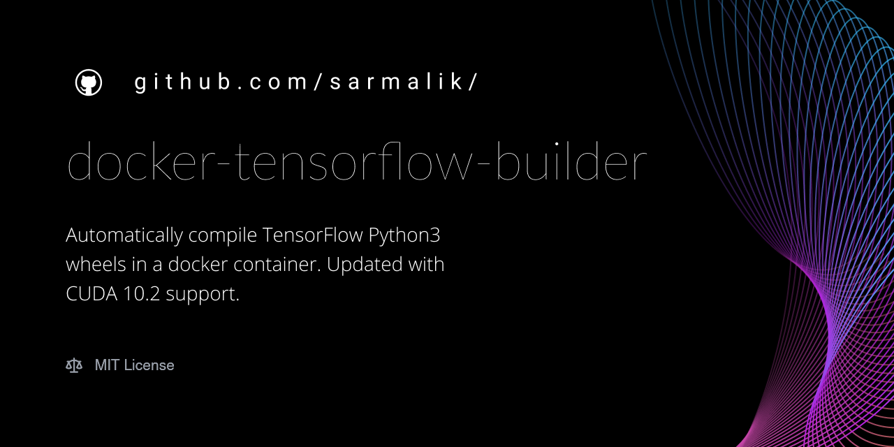 docker-tensorflow-builder