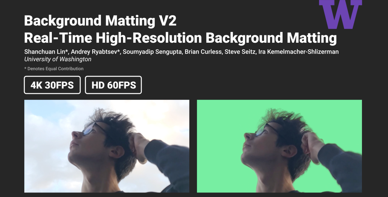 BackgroundMattingV2