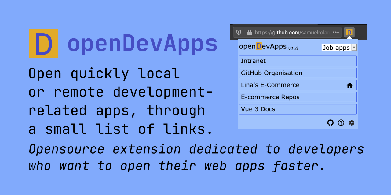 openDevApps