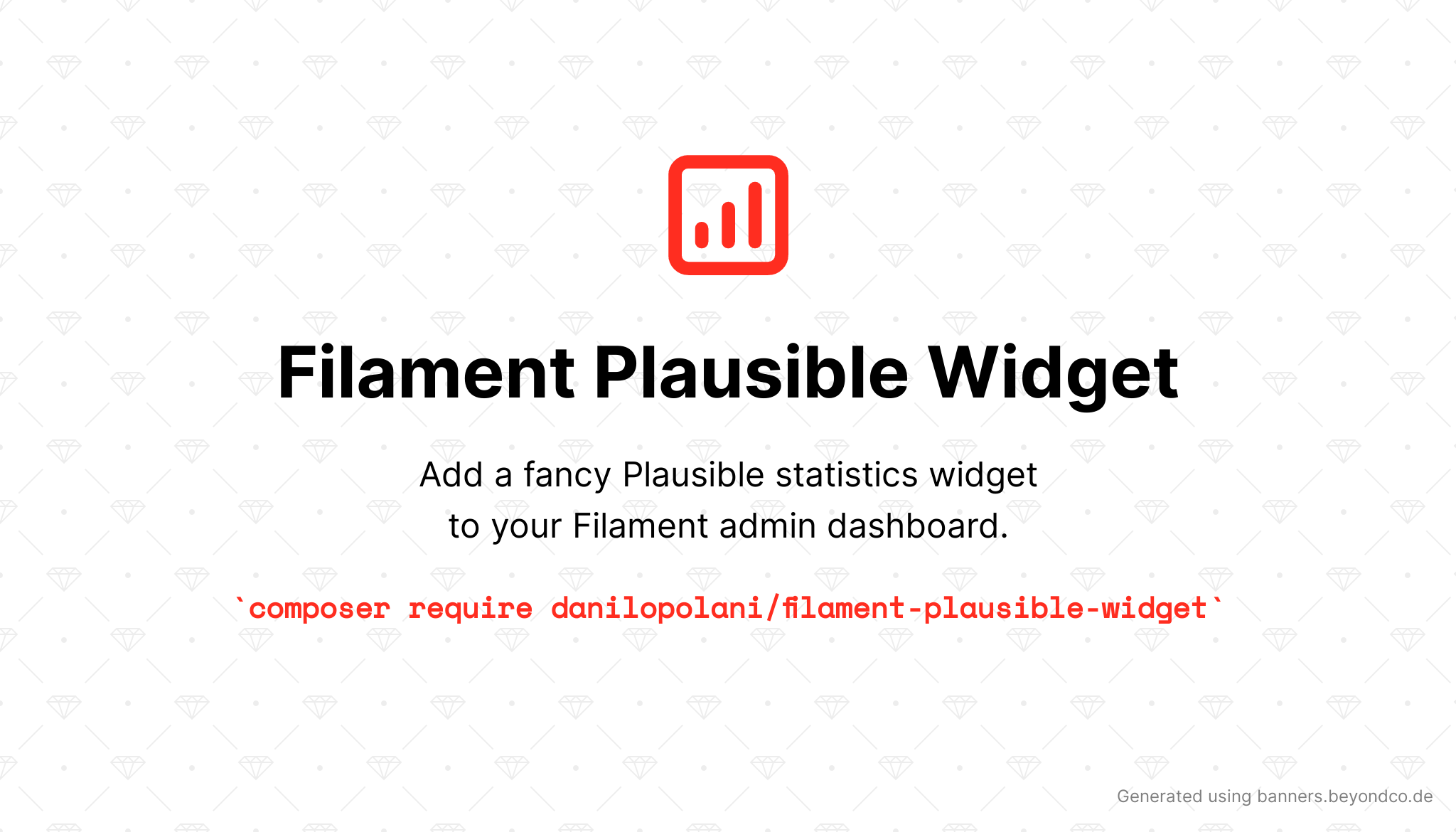 filament-plausible-widget