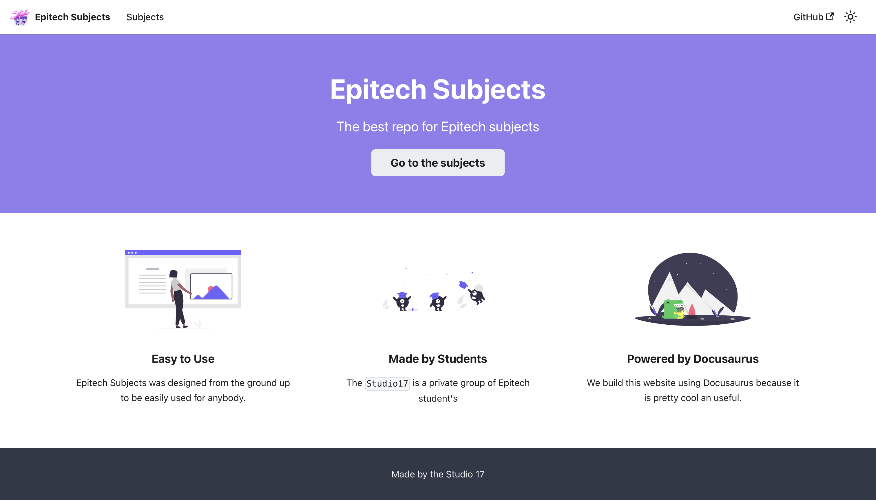 Epitech-Subjects