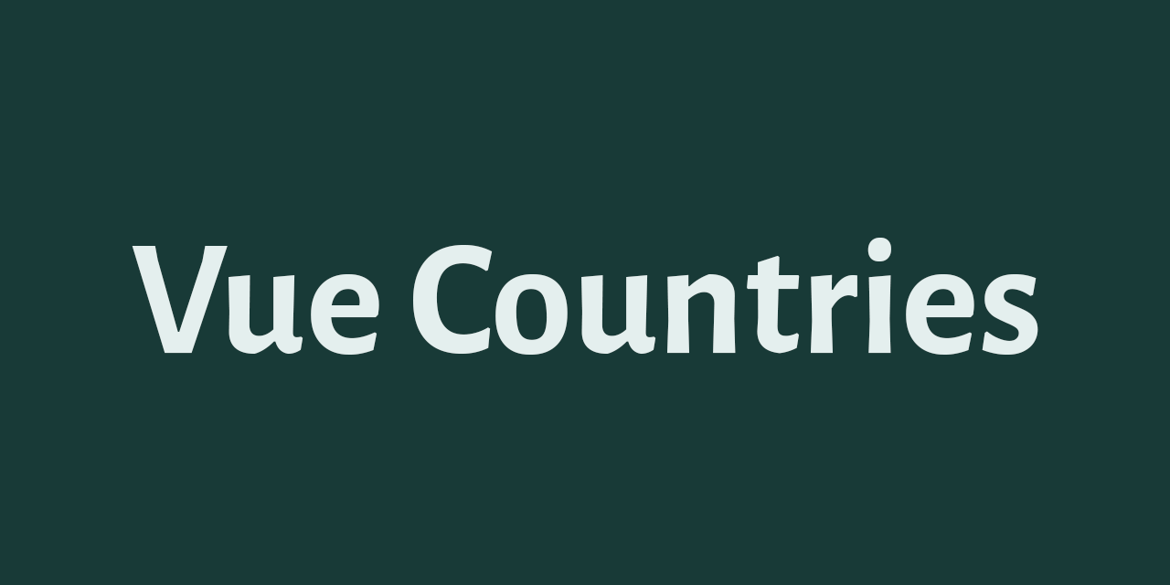 vue-countries